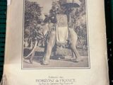 a picture of a book with a picture of a man riding an elephant