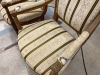 Paire de fauteuils, style directoire, début XXème, chevillés… (photo 2)
