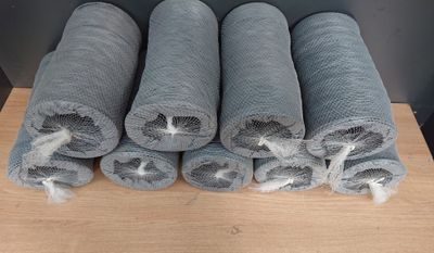 Lot de 9 gaines pour ventilation (VMC) , diamètre 160- retou…