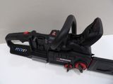 an image of a chainsaw with a steering wheel on it