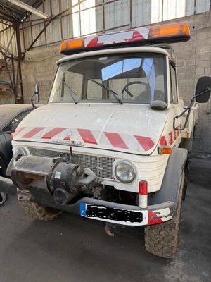 UNIMOG 416 - Genre : CAM - Carrosserie : BENNE - Energie : G…
