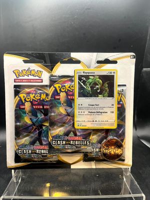 a close up of a box of pokemon cards on a table