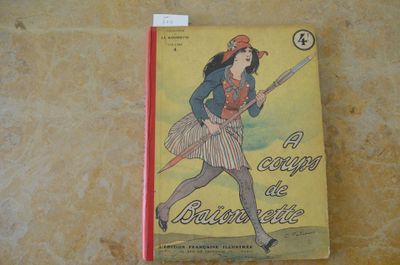 un livre sur lequel figure la photo d'une femme tenant une batte de baseball