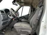 the interior of a truck with the driver ' s seat folded down
