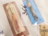 two different types of toothbrushes on a plastic bag