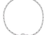 un collier en diamants et or blanc, signé Van Cleef