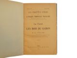 an open book on a white background with a yellow cover