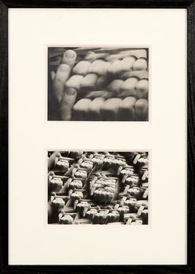 Raymond Hains (1926-2005) La Main multipliée par un jeu de m…