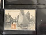 a picture of a picture of a boat in the water