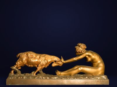 Affortunato GORY GORI (1886-1925) Exceptionnelle sculpture e…