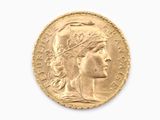 l'image d'une pièce d'or sur laquelle figure une tête de femme