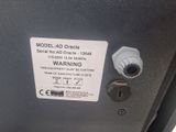 a close up of a sign on the side of a machine