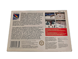 a back cover of a book with a picture of a baseball game