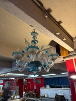 Lustre à six bras de lumière et deux appliques en verre de V… (photo 2)