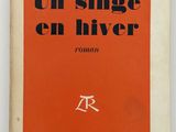 un singe en l ' hiver by antoine blondin