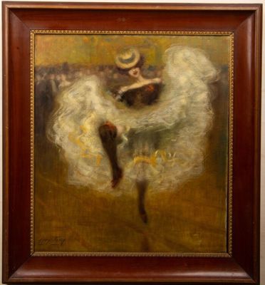 ANDRY-FARCY (1882-1950) La danseuse de french cancan.