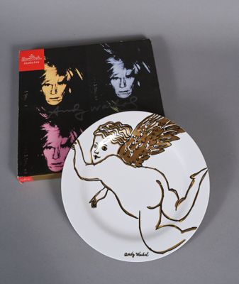 Andy Warhol Plat en Porcelaine Émaillée - Rosenthal Studio Line