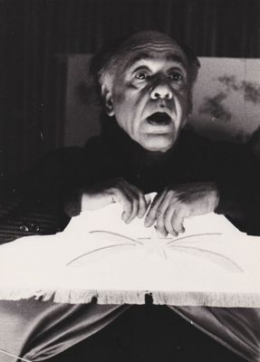 Robert Massin Eugène Ionesco 1967 Épreuve argentique d'époqu…