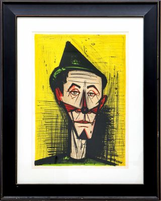 une image représentant un tableau d'un homme portant un chapeau vert