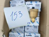 a cardboard box filled with a bunch of boxes of water