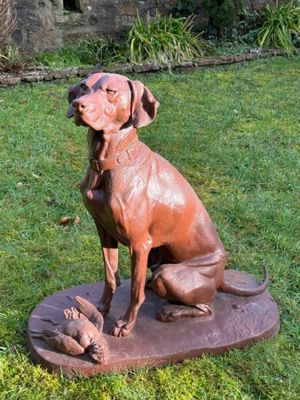 JACQUEMART André (1824-1896) : IMPORTANTE PAIRE DE SCULPTURES en fonte