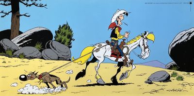 [Morris]. [Lucky Luke]. D'après DARMENTON (Hervé) dit Achdé