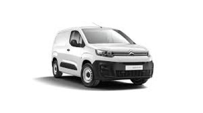 a white van parked on a white surface with a white background