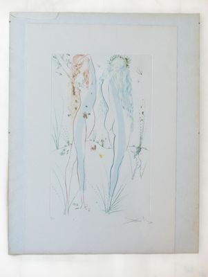 Salvador DALI (d'après) Retour de la Sulamite