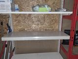 a shelf that has a lot of shelves on it