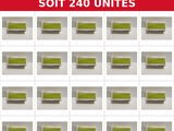 vendu par lot de 20 x 12 soit 240 unites