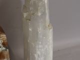 a large white rock that is sitting on a table