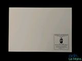 a piece of paper with a picture of a cat on it