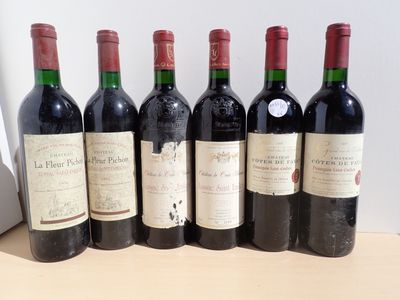 6 bouteilles comprenant un assortiment de 6 bouteilles de Lu…