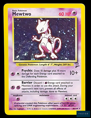 un gros plan d'une carte Pokémon représentant un chat