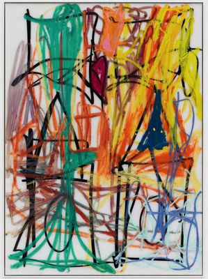 une image représentant un tableau aux couleurs très vives