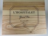 an image of a wooden box with a label on it