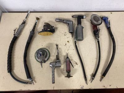 many different types of hoses on the table