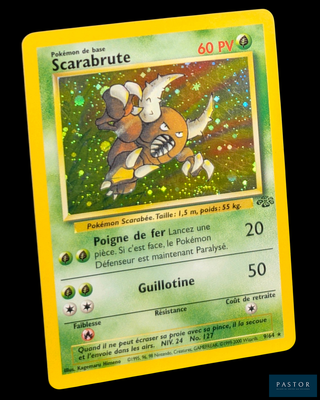 a pokemon card with a picture of a squirrel on it