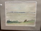 a picture of a picture of a watercolor painting on paper