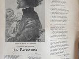 an old book with a picture of a man on it