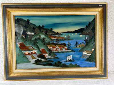 une image d'un tableau sur le mur d'une maison