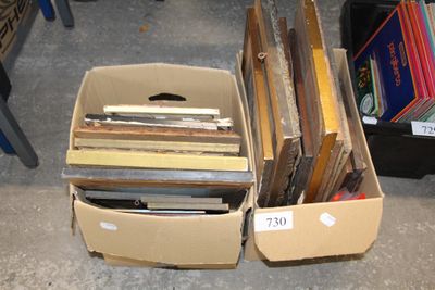 a lot of books in a box on the floor