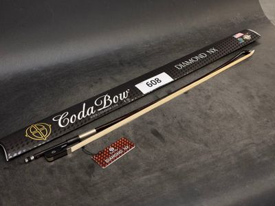 an image of a close up of a stick with a label on it