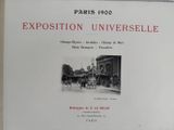 an old book with a picture of a horse drawn carriage in front of a building