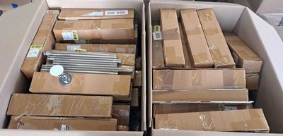 129 / 1 palette de 231 kg de gourdes et couvercles de … - Photo 1