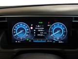 the dashboard of a car with a digital display on it