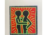 an image of a painting of a man and a woman holding hands