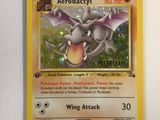 an image of a pokemon card on a table
