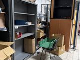 a room with a lot of boxes and boxes on the floor