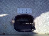 a close up of a metal box with a number on it